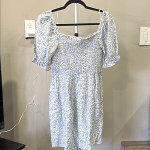 Floral Puff Sleeve Dress